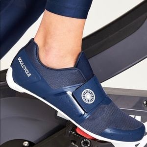 Navy blue Soulcycle Legend cycling shoe.